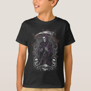 Grim Reaper Kunstwerk Horror Halloween T-shirt