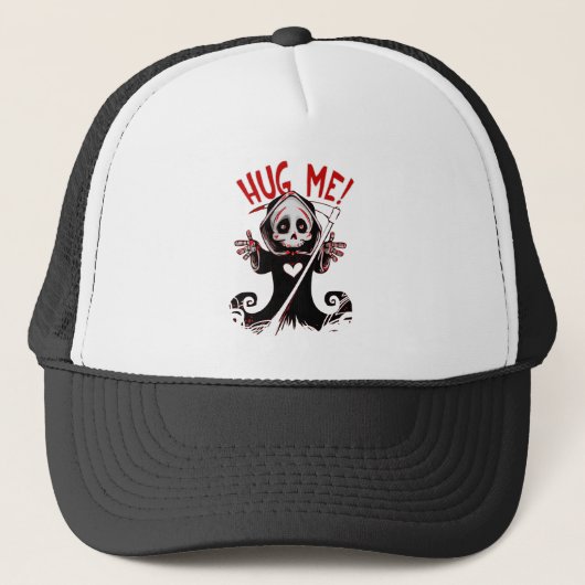 Grim Reaper La mort veut serrer le Casquette (Devant)