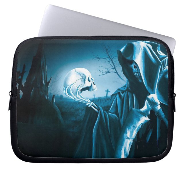 Grim Reaper laptophouder Laptop Sleeve (Voorkant)