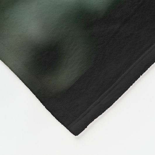 GRIM REAPER OVER ZIJN DRONE FLEECE DEKEN (Hoek)