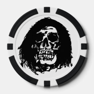 Grim Reaper Poker Chip (waarde van '10')