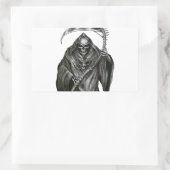 Grim Reaper Rechthoekige Sticker (Tas)