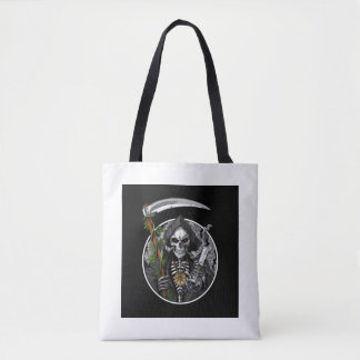 Grim Reaper Roken Wiet Canvas tas