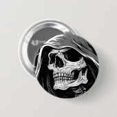 Grim Reaper Ronde Button 5,7 Cm (Voorkant /achterkant)