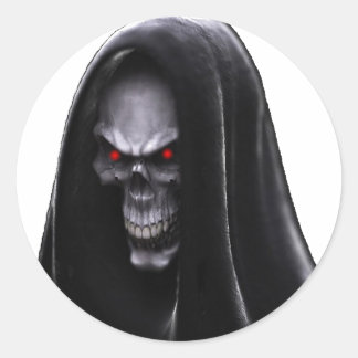 Grim Reaper Ronde Sticker