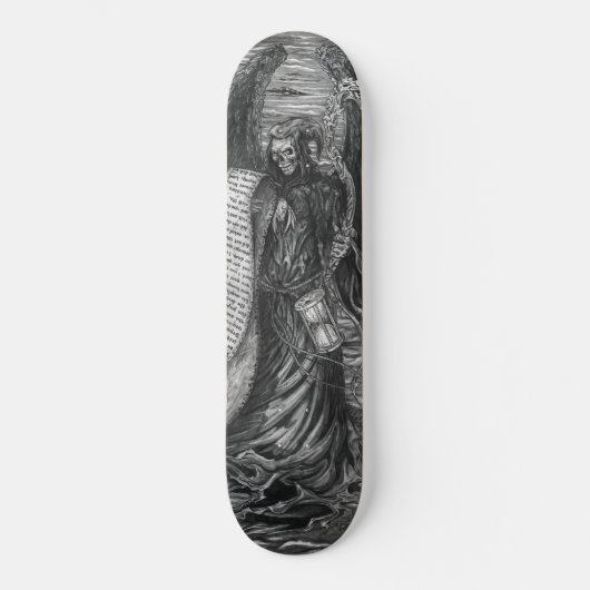 Grim Reaper Schaats Board Skateboard (Voorkant)