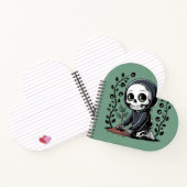 Grim Reaper Schattige Notitieboek (Binnen)