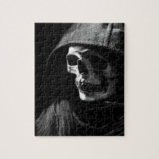 Grim Reaper Skull Legpuzzel (Verticaal)