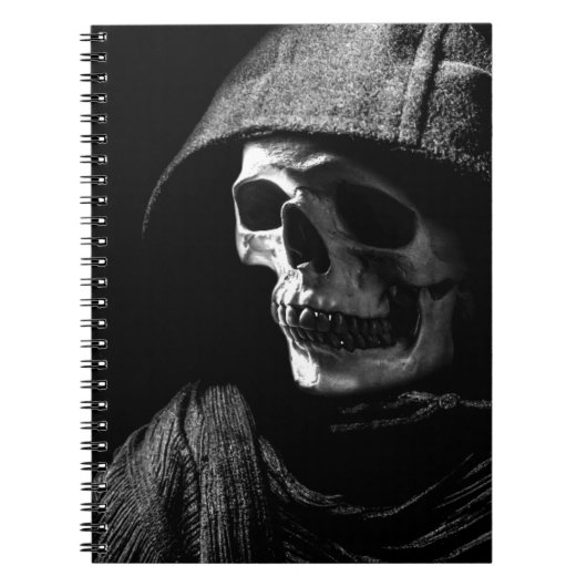Grim Reaper Skull Notitieboek (Voorkant)