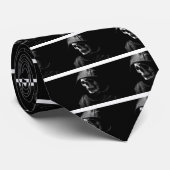 Grim Reaper Skull Stropdas (Opgerold)