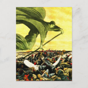 Grim Reaper Sky briefkaart