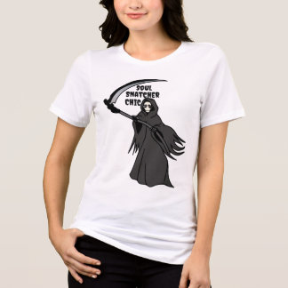 Grim Reaper Soul Snatcher T-shirt | Grappig Chic T
