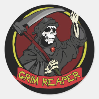 Grim Reaper Stickers / Envelope afdichtingen