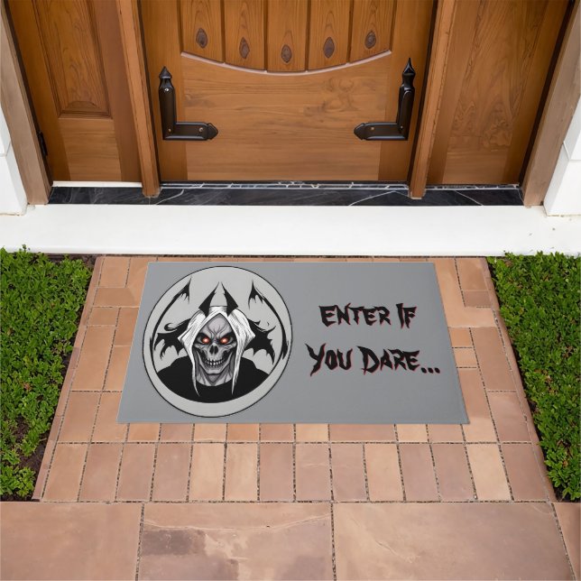 Grim Reaper Voer in als je Welcome Mat durft (Buiten)