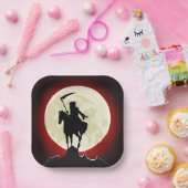 Grim Reaper - volle maan Papieren Bordje (Feest)