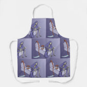 Grim Reaper Wachtend met Zandloper Schort (Voorkant)