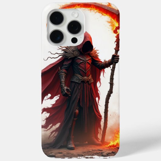 Grim Reaper zeef het printen van de iPhone case (Achterkant)