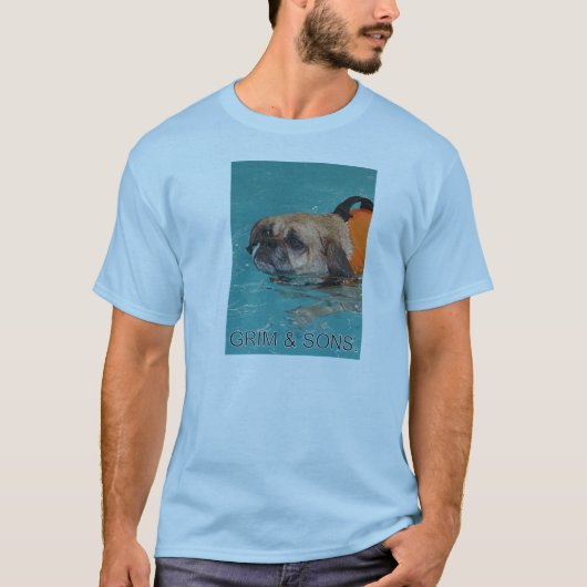 GRIM & SONS- FACES T-SHIRT (Voorkant)