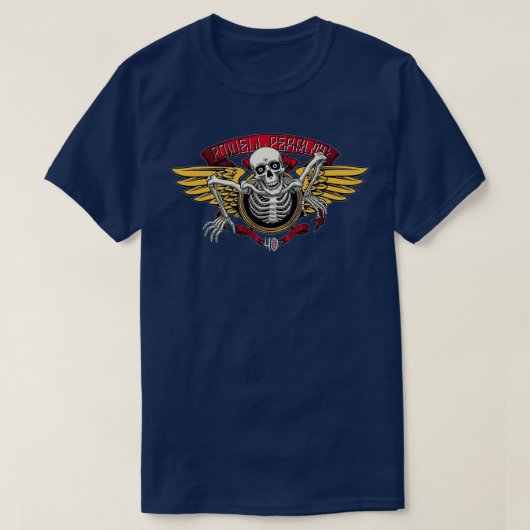 Grim Winged Ripper T-shirt (Design voorkant)