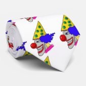 Grimacerie de la cravate d'anniversaire de clown (Roulé)