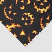 Grimacerie du papier de soie de soie de citrouille (Détail)