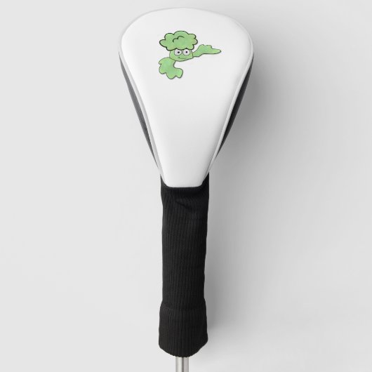 Grimacing Broccoli Golfheadcover (Voorkant)