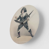 Grimaldi als Scaramouche uit de Commedia dell'Ar Ronde Klok (Hoek)