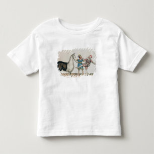 Grimaldi en de Alpaca in het Populaire Pantomime Kinder Shirts