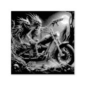 Grimbone en Skulldust, gemonteerd hun grote haksel Zelfinktende Stempel (Design)