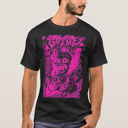 Grimes - Visions (esthétique rose) T-shirt classiq (Devant)