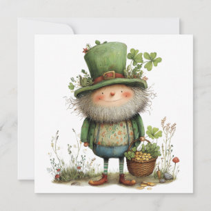 Grimlachepot met St. Patrick's Dag Kaart