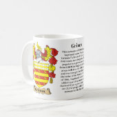 Grimm, l'origine, la signification et la tasse de (Devant gauche)