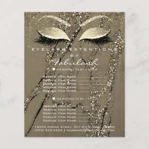 Grimmer Beauty Salon Glitter Flyer Marble1