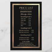 Grimmer Black Goud Frame flyer (Voorkant)