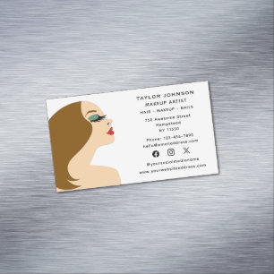 Grimmer Hairstylist Schoonheidsspecialist Social M Magnetisch Visitekaartje