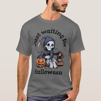 Grimmig wachten op Halloween T-shirt