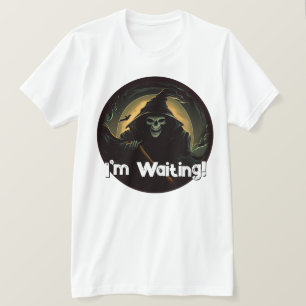 Grimmige maagmachine t-shirt