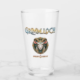 Grimmloch Geit Embleem Fantasy RPG Glas