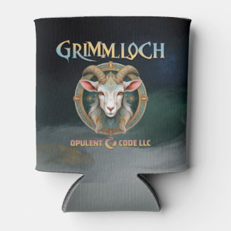 Grimmloch Geitembleem Fantasy RPG Blikjeskoeler