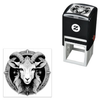 Grimmloch Geitembleem Fantasy RPG Zelfinktende Stempel