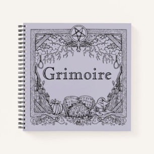 Grimoire Magick Witchy Notitieboek