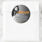 Grimper Anniversaire Garçon Matching Merci Sticker (Sac)