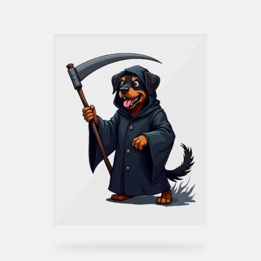 Grimper Reaper Rottweiler Chien (Recto)