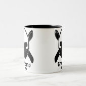 Grimsmo Knives Coffee Cup! Tweekleurige Koffiemok (Center)
