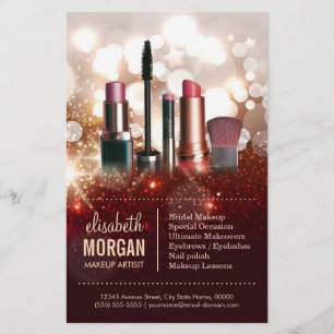 Grimster Cosmetoloog Glanzende Glitter Sparkle Flyer