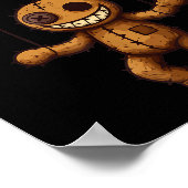 Grimstring – Soky Playful Puppet Marionette Cartoo Poster (Hoek)