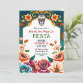 💀🎉Grin and Garlanda Kaart (Staand voorkant)