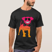 GRIN EN BEER IT DOG T-SHIRT (Voorkant)