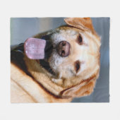 Grin Fleece Deken (Voorkant (Horizontaal))