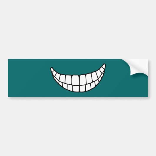 Grin II Bumpersticker (Voorkant)